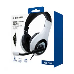 Bigben Stereo Gaming slušalice bijele PS5