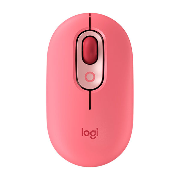 LOGITECH POP Mouse with emoji - ROSE - 2.4GHZ/BT - EMEA - CLOSE BOX