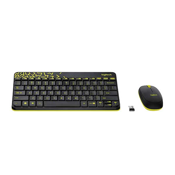 Logitech MK240 Nano Wireless Combo miš+tastatura crni