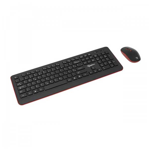 SBOX tastatura + miš WKM-24 Crno Sivi Bežični