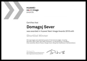 Huawei sertifikat Domaguju Severu za fotografiju snimljenu modelom P20 Pro