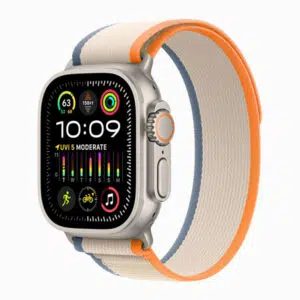 Apple Watch Ultra2 Cellular, 49mm Titanium Case Trail Loop