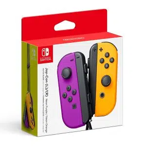 Nintendo Switch Joy-Con Pair Neon Purple & Neon Orange