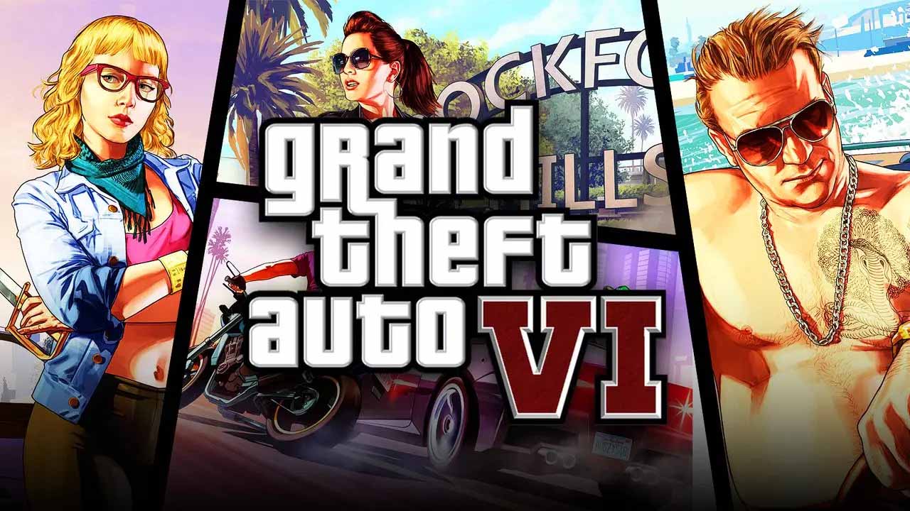 Grand Theft Auto VI, kolaž od tri detalja iz igre