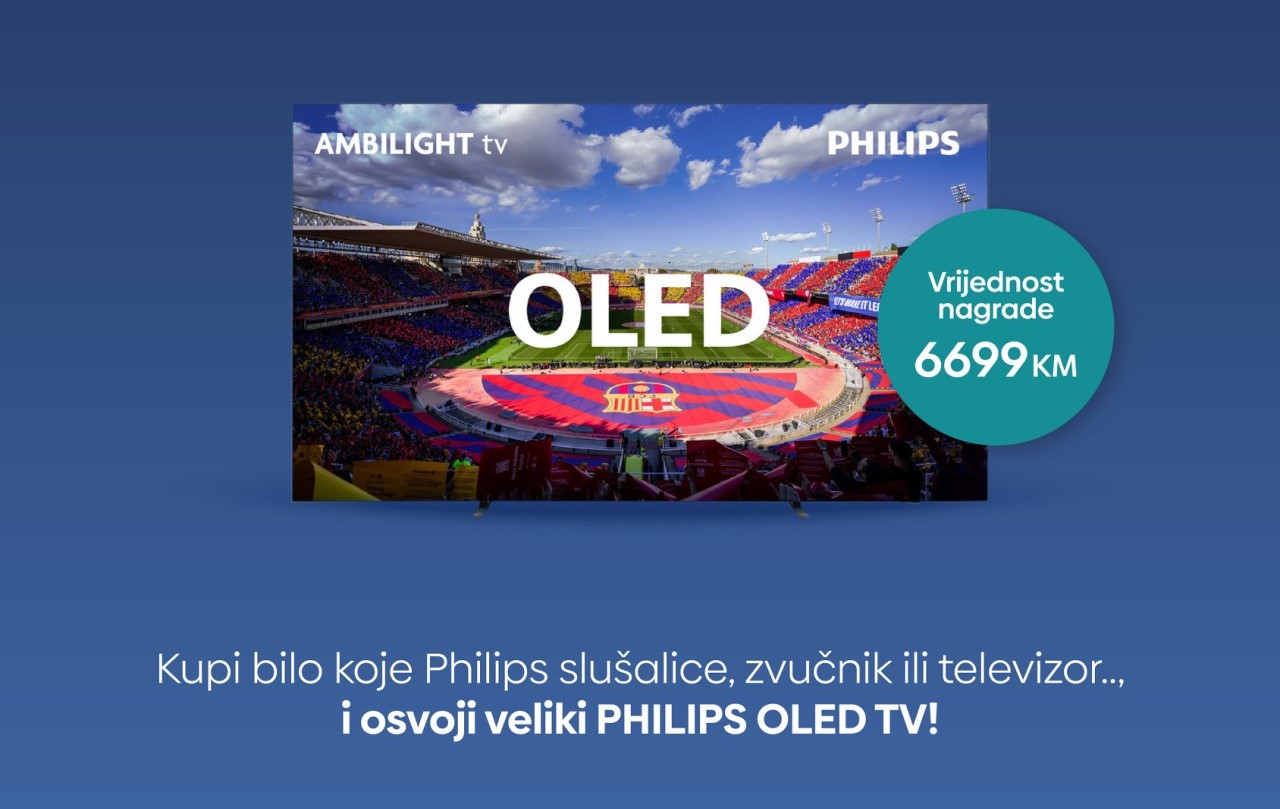 Glavna nagrada povodom 10 godina 3D BOX-a - Philips 4K OLED Ambilight Android TV