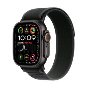 Apple Watch Ultra2 v2 Cellular 49mm Black Titanium Case with Black Trail Loop