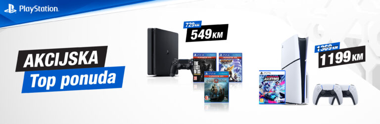 PlayStation konzole posljednje dvije generacije NA AKCIJI + pokloni!