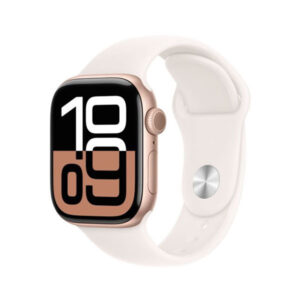 Apple Watch S10 GPS 42mm Rose Gold Alu Case with Light Blush Sport Band