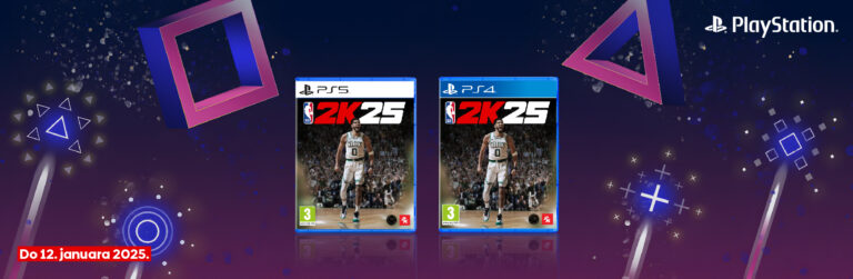 Sniženje od 50% na NBA 2K25 PS5 i NBA 2K25 PS4!