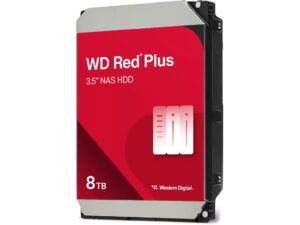 WD HDD 8TB SATA3 Red PlusIntelliPower 256MB
