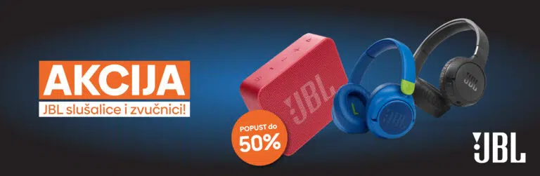 Sniženje do 47,5%! Zvučnici i slušalice čuvenog JBL-a na akciji u 3D BOX-u!