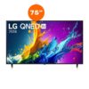 LG QNED Smart TV 75QNED80T3A