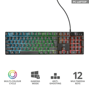 Gaming tastatura Trust GXT 835 Azor Illuminated