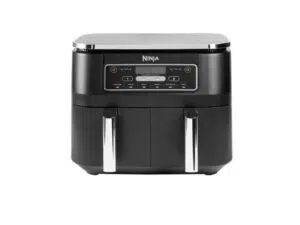 Ninja dvozonska fritezaKapac. 7.6L, 6 funk. kuhanja,do 75% brze i manje masti, snaga 2400W