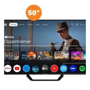 TESLA TV 50E655BUS Google TV Powered by Google Google Asistant