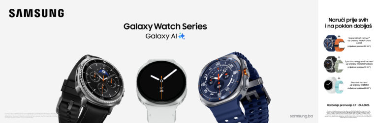 Iskoristi PRE-ORDER, ugrabi poklon! Predstavljeni Galaxy Watch8 pametni satovi!