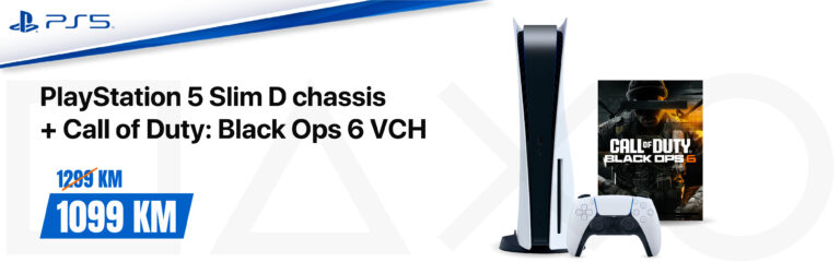 Pažnja!!! Na akciji PS5 Slim D chassis + CoD: Black Ops 6 VCH