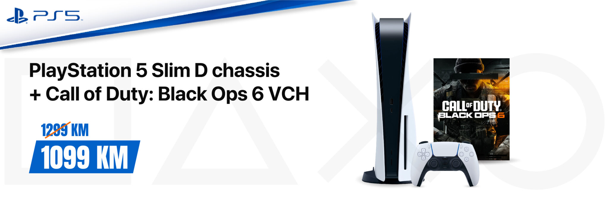 Pažnja!!! Na akciji PS5 Slim D chassis + CoD: Black Ops 6 VCH
