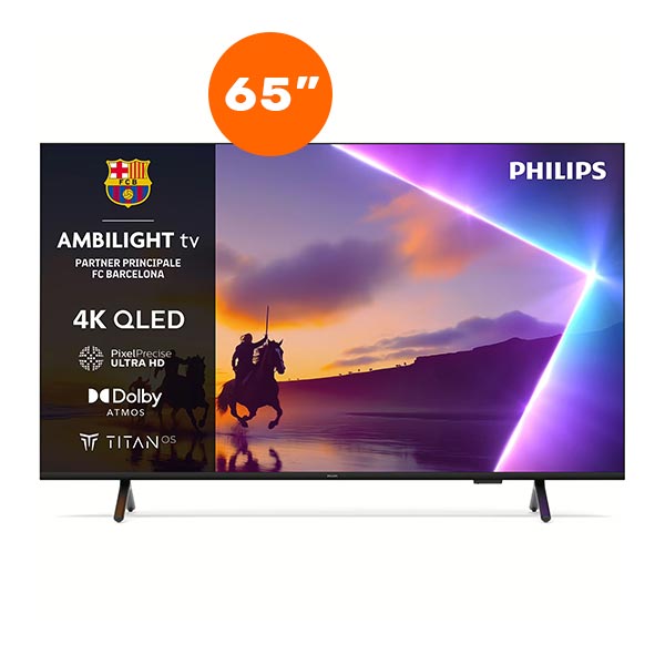 Televizor Philips 4K QLED Smart TV 65PUS8510