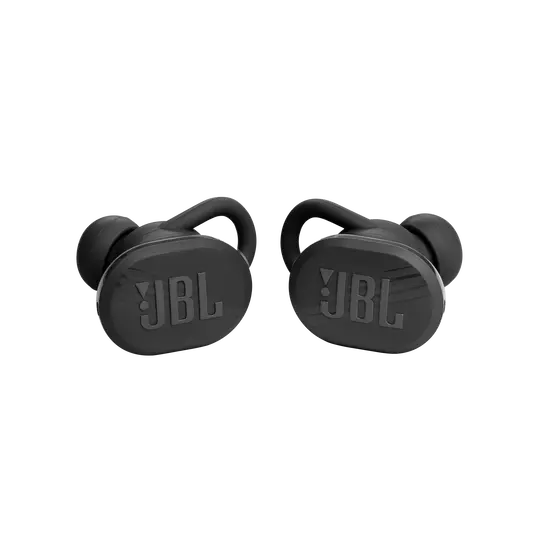 JBL ENDURANCE RACE TWS BLACK Bežične slušalice — prednji prikaz