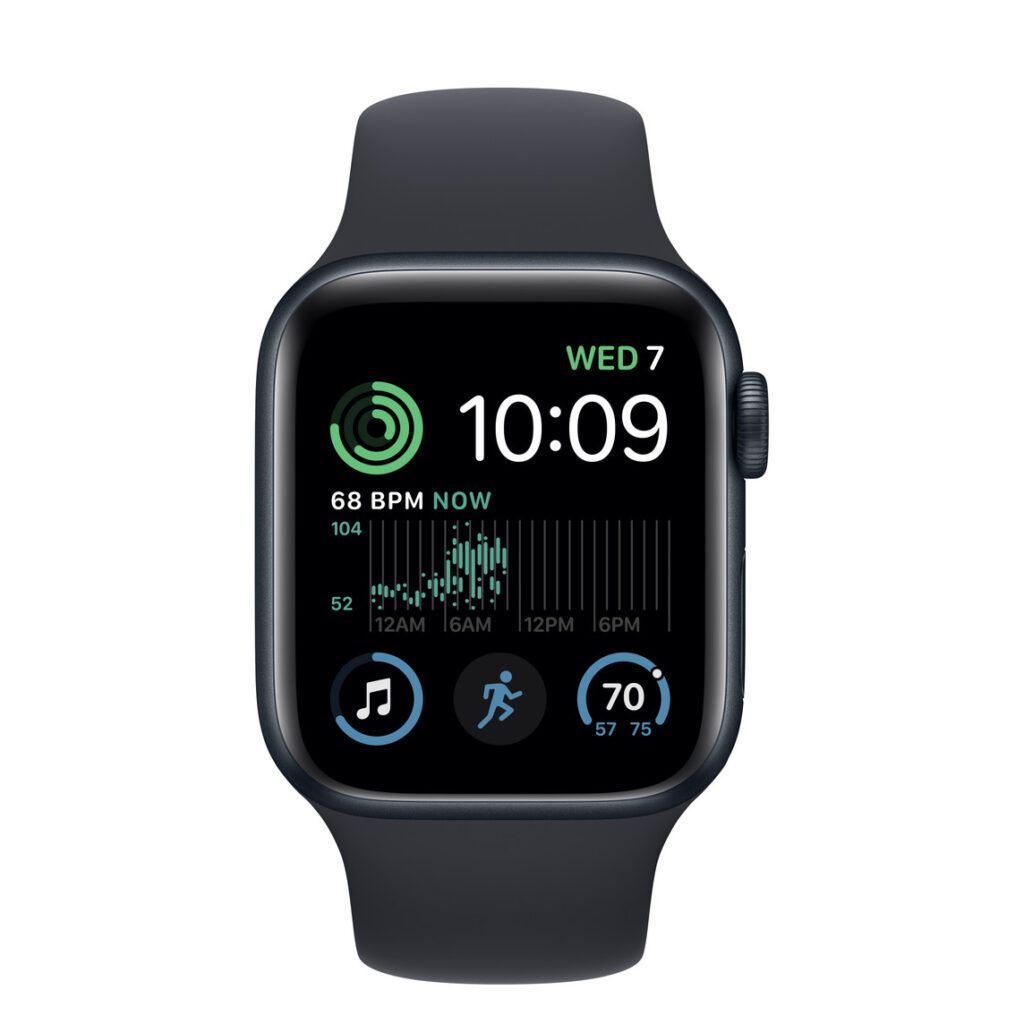 Apple Watch SE2 GPS Pametni sat — prednji prikaz
