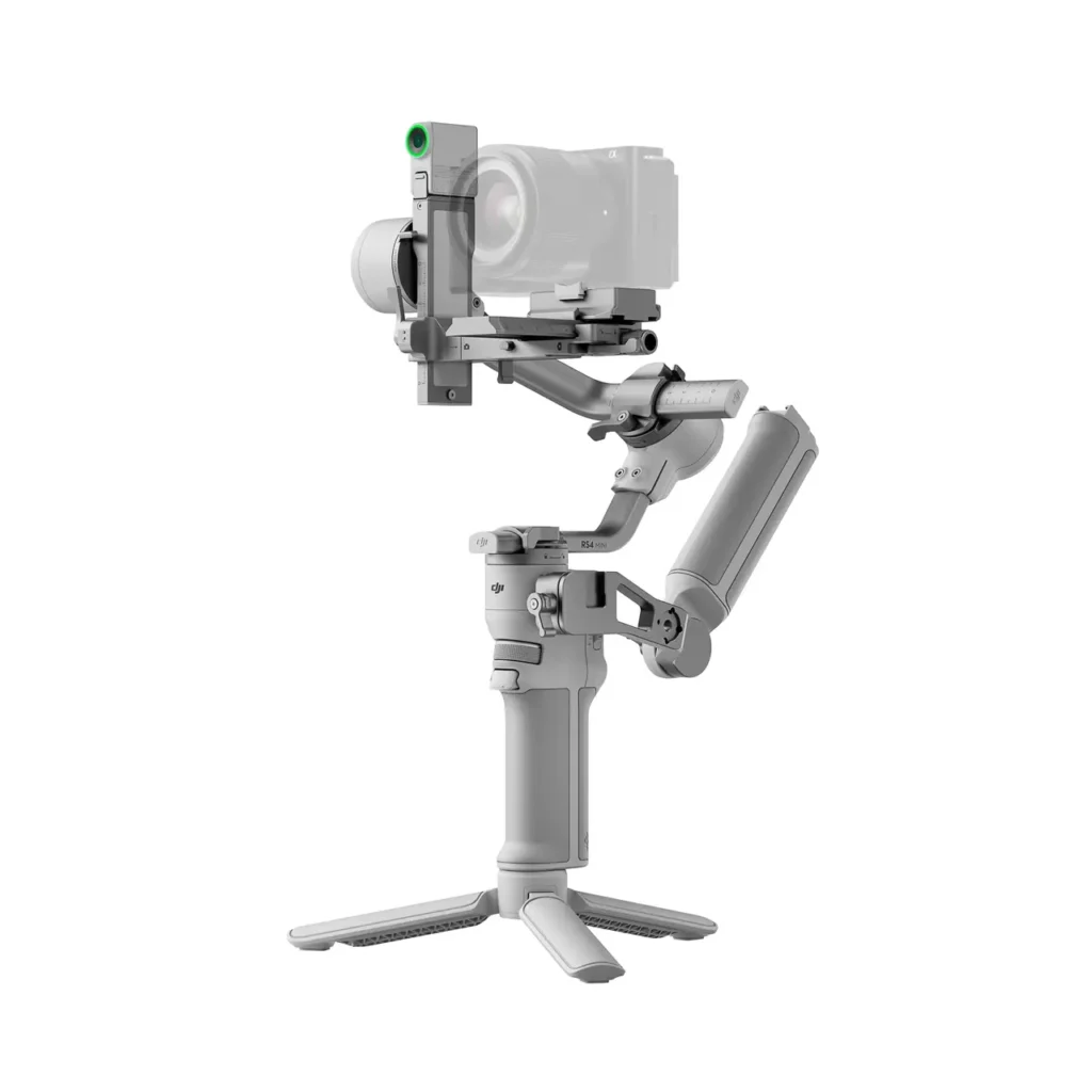 DJI RS 4 Mini Combo Stabilizacijska palica — prednji prikaz