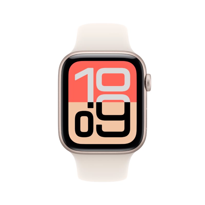Apple Watch SE 3 44mm Starlight — prednji prikaz