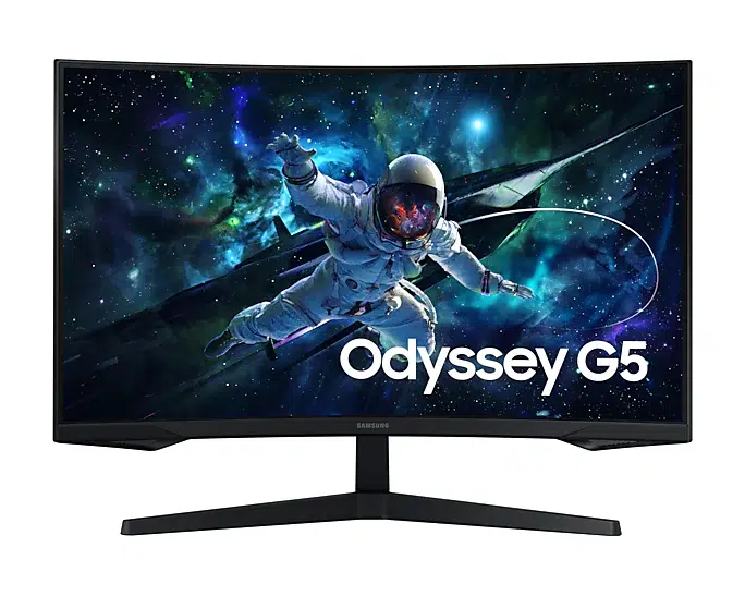 Samsung Odyssey G55C LS32CG552EUXEN Gaming Monitor — prednji prikaz