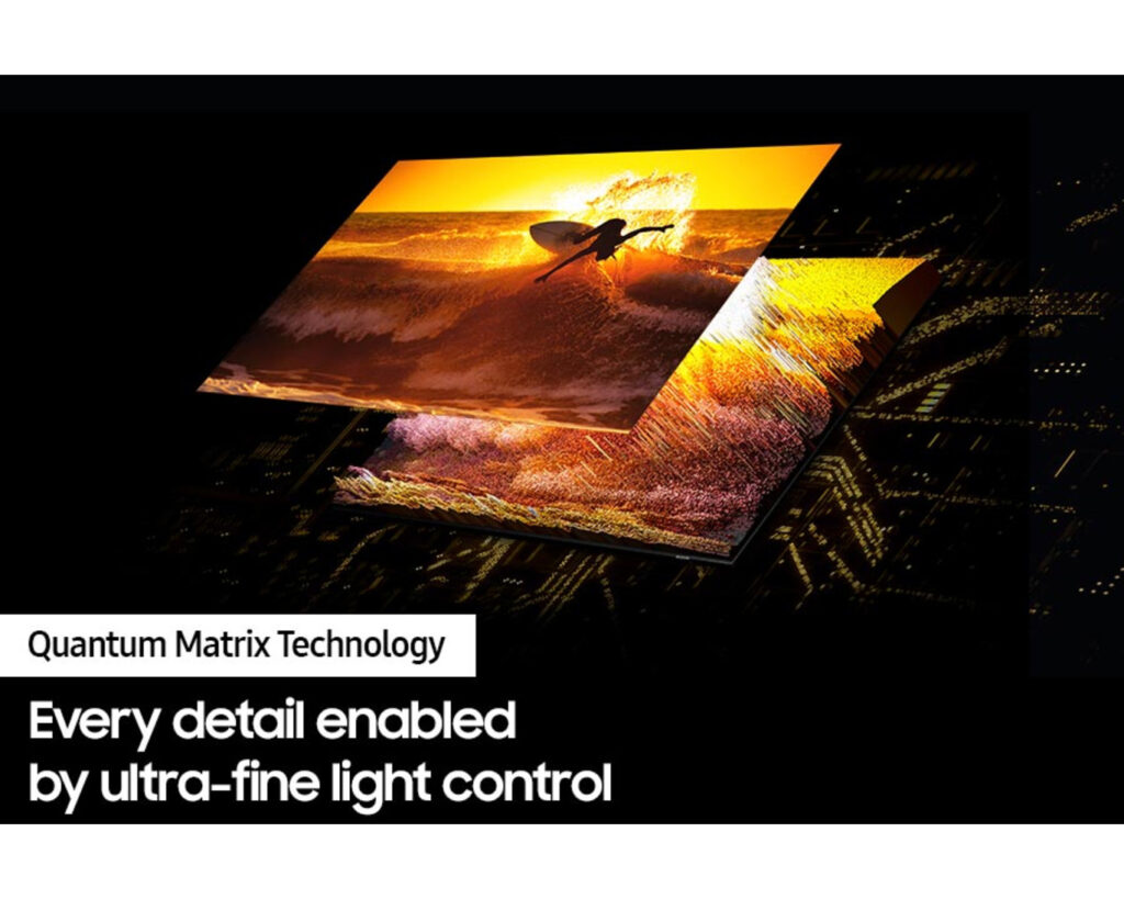 Samsung QE55QN85FAUXXH Neo QLED TV — prednji prikaz