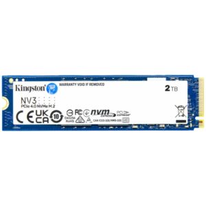 Kingston NV3 2TB SSD — prednji prikaz