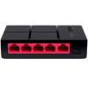 Mercusys MS105G Switch — prednji prikaz