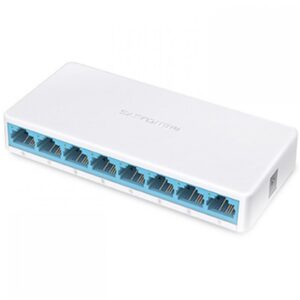 Mercusys MS108 Switch — prednji prikaz