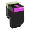 Lexmark 80X Toner — prednji prikaz