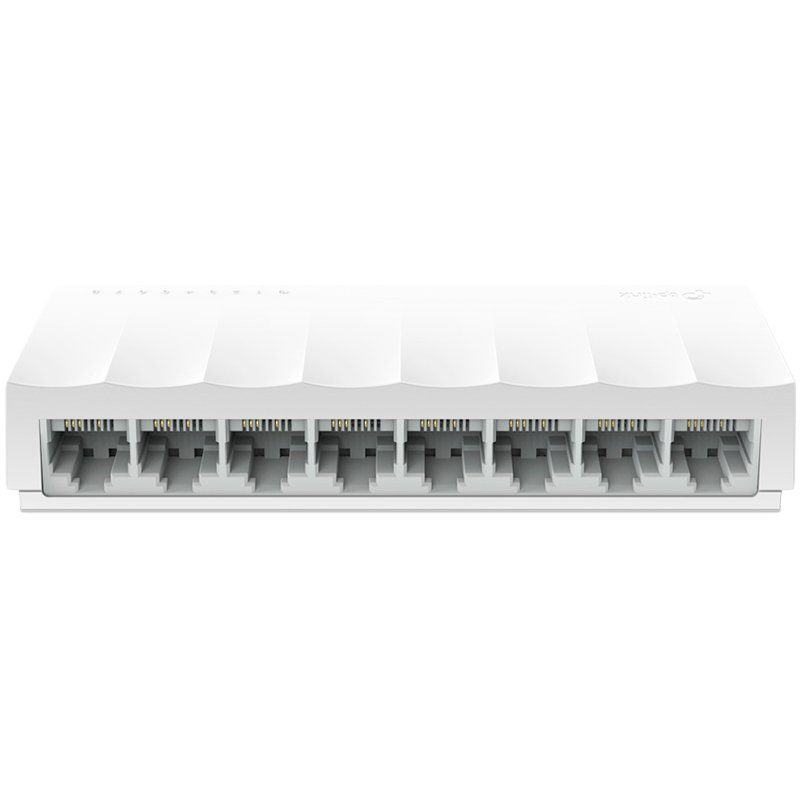 TP-Link Switch TL-SF1008D — prednji prikaz