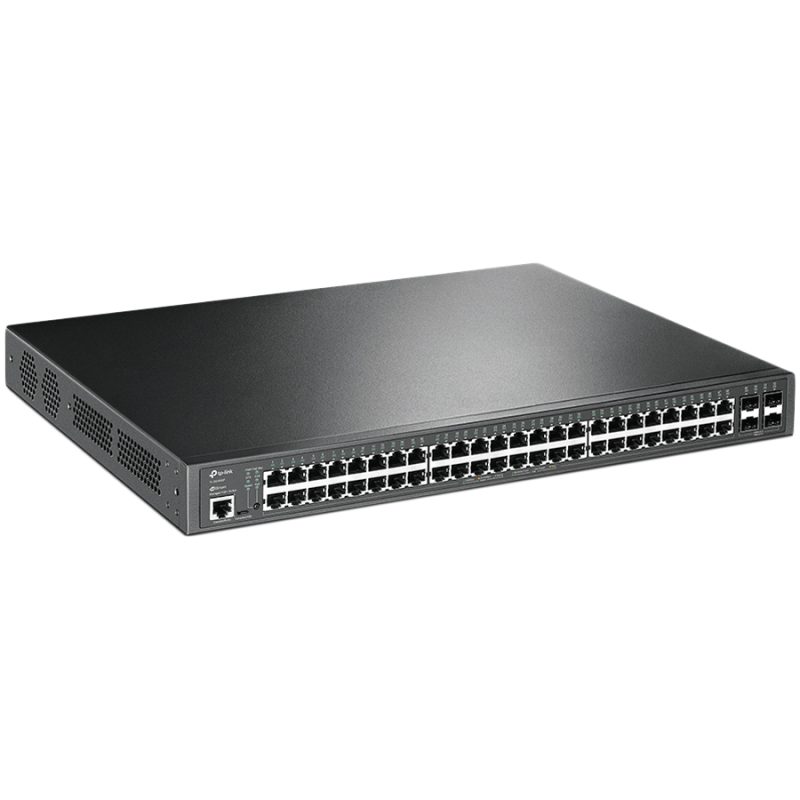 TP-Link SG3452P Switch — prednji prikaz
