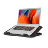 Port Designs Cooler Stand podloga za hlađenje laptopa — prednji prikaz