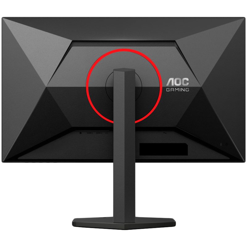 AOC Gaming Monitor Q27G4ZR 27" — prednji prikaz sa crnim panelom