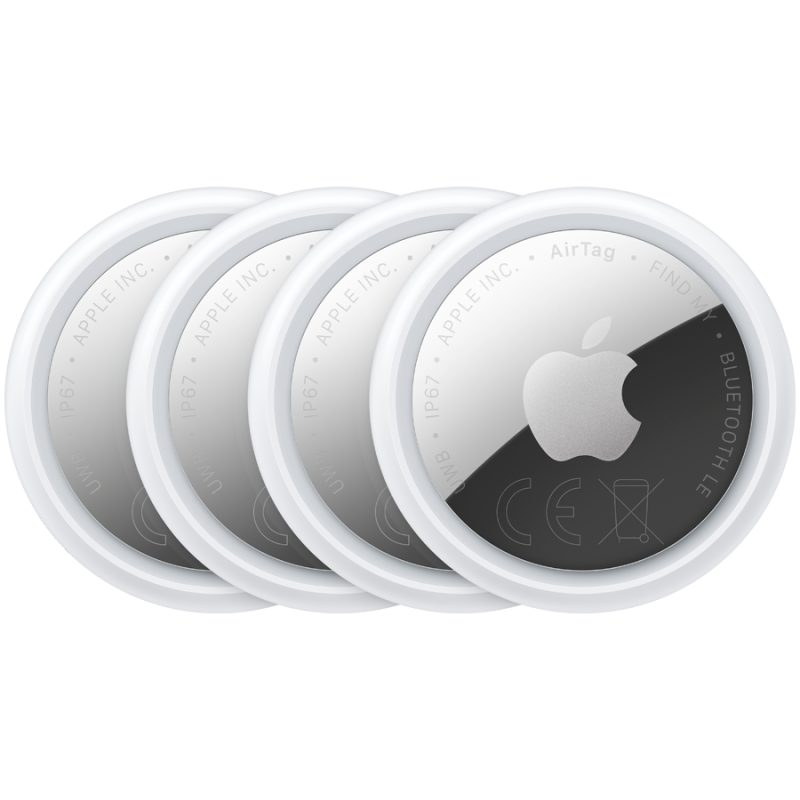 Apple AirTag (4 Pack) — prednji prikaz