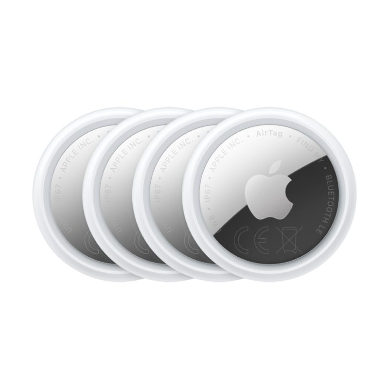 Apple AirTag (4 Pack) — prednji prikaz