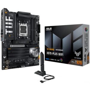 ASUS TUF GAMING X870-PLUS — prednji prikaz