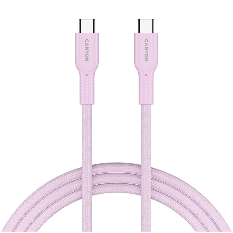 Kabl CANYON OnWire 60W pletena ružičasta verzija