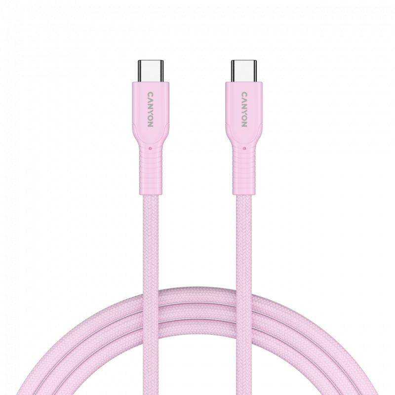 Kabl CANYON OnWire 60W pletena ružičasta verzija