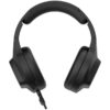 CANYON Shadder GH-6 gaming slušalice — crni prednji prikaz s 50mm drajverima