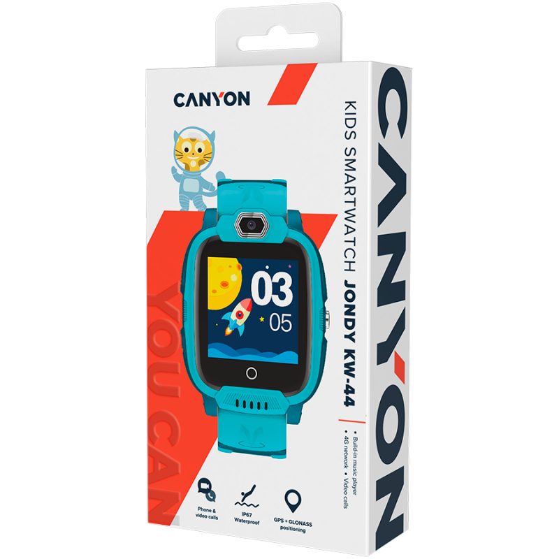 CANYON Jondy KW-44 Kids Watch — prednji prikaz