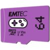 Emtec mSD 64GB UHS-I U3 V30 A1 Gaming Purple memorijska kartica