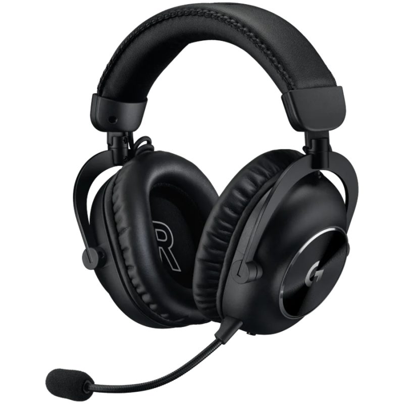 LOGITECH G PRO X2 LIGHTSPEED Gaming slušalice — prednji prikaz