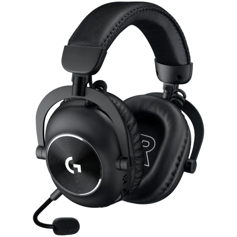 LOGITECH G PRO X2 LIGHTSPEED Gaming slušalice — prednji prikaz