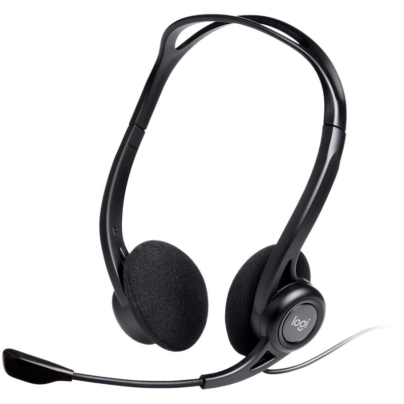 LOGITECH PC960 Stereo Headset — prednji prikaz