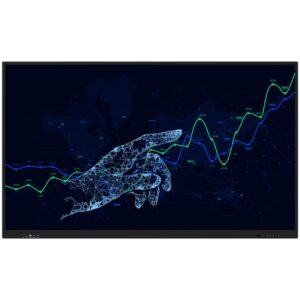 PRESTIGIO SOLUTIONS MultiBoard 75" Light Series — 4K UHD interaktivni ekran prednji prikaz