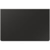 Samsung Galaxy Tab S10 FE+ Book Cover Keyboard Slim crni — prednji prikaz sa tastaturom